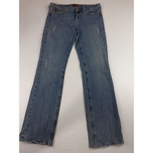 VIGOSS STRETCHY STRAIGHT LEG FLAP POCKET JEANS